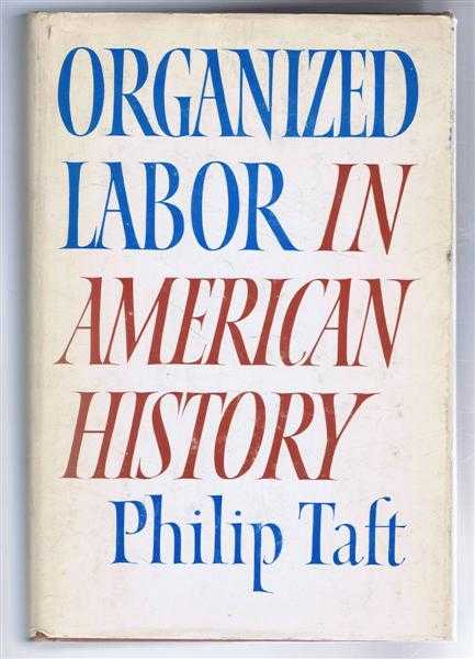 Image for Organized Labor in American History Organized Labor in American History