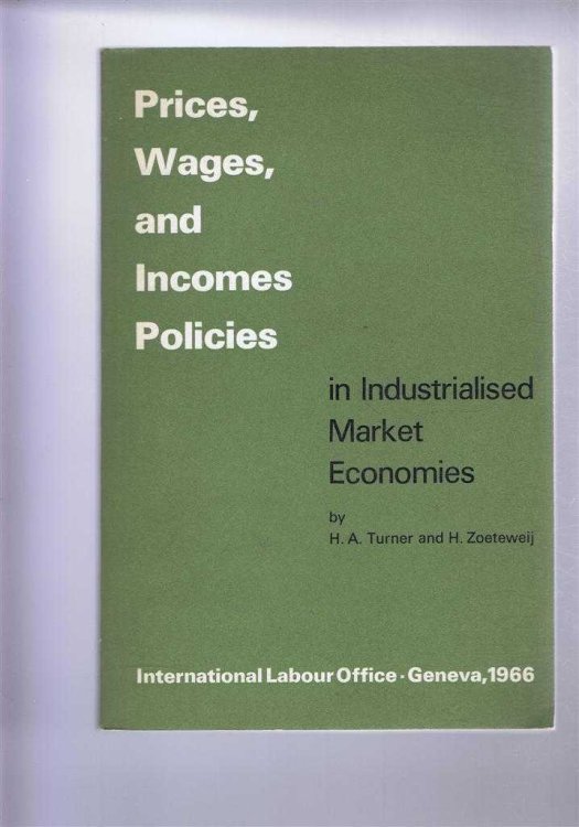 Prices, Wages, and Incomes Policies in Industrialised Market Economies