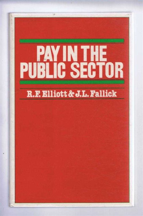 Pay In the Public Sector