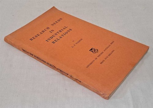 Research Needs in Industrial Relations