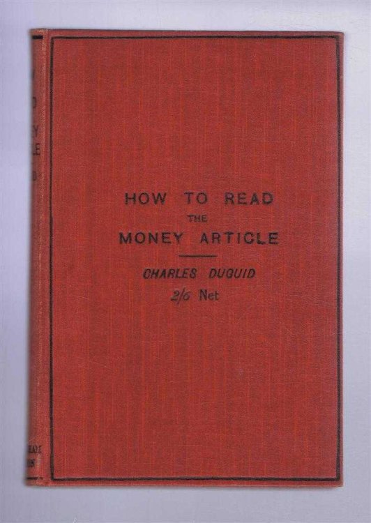Image for How To Read the Money Article How To Read the Money Article