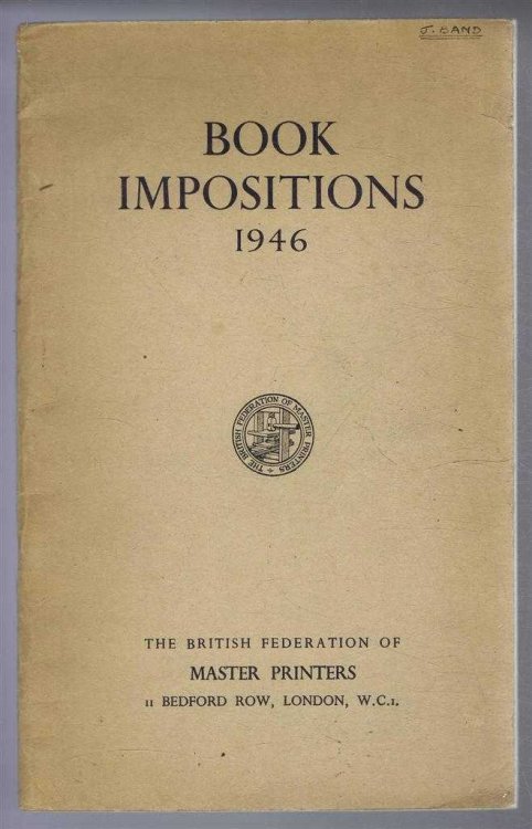 Book Impositions 1946