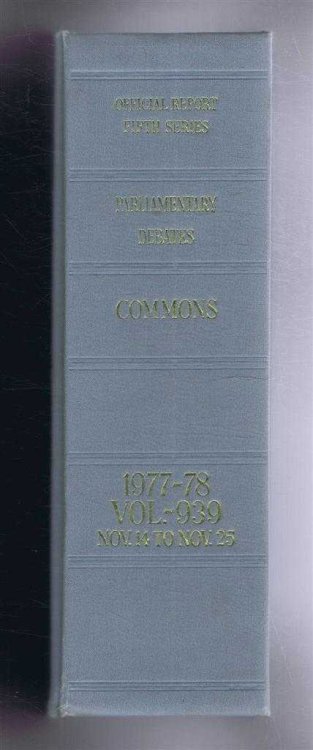 Parliamentary Debates (Hansard). Fifth Series - Vol. 939. House of Commons Official Report. Session 1977-78 comprising period 14th-25th November 1977