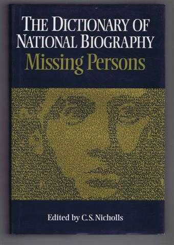 The Dictionary of National Biography, Missing Persons