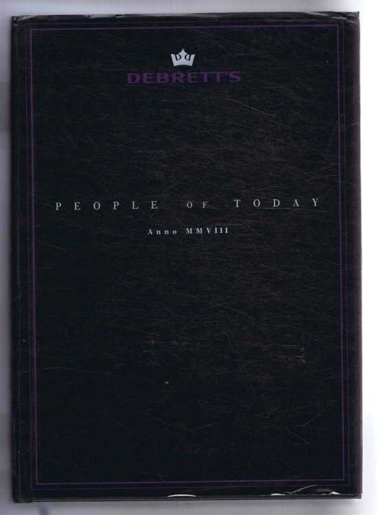 Image for Debrett's People of Today Anno MMVIII (2008) Debrett's People of Today Anno MMVIII (2008)