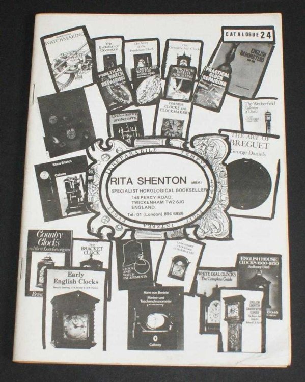 Rita Shenton Specialist Horological Bookseller Catalogue 24