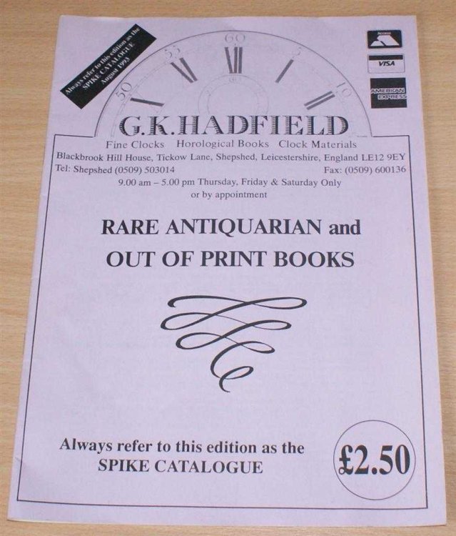 Image for G. K. Hadfield Spike Catalogue August 1993 - Rare Antiquarian and Out Of Print Books G. K. Hadfield Spike Catalogue August 1993 - Rare Antiquarian and Out Of Print Books