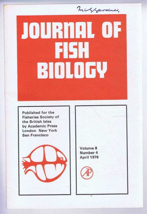 Journal of Fish Biology. Volume 8, Number 4, April 1976