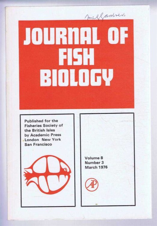 Journal of Fish Biology. Volume 8, Number 3, March 1976