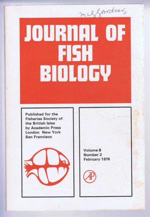 Journal of Fish Biology. Volume 8, Number 2, February 1976