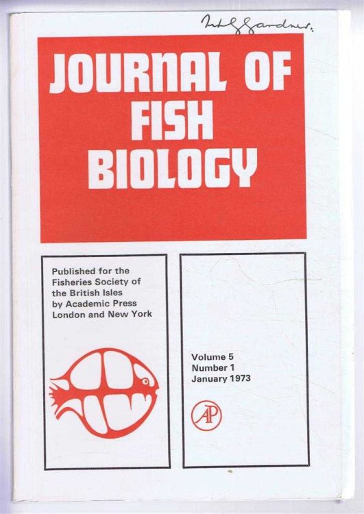 Journal of Fish Biology. Volume 5, Number 1, January 1973