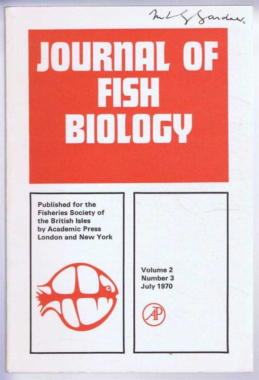 Journal of Fish Biology. Volume 2, Number 3, July 1970