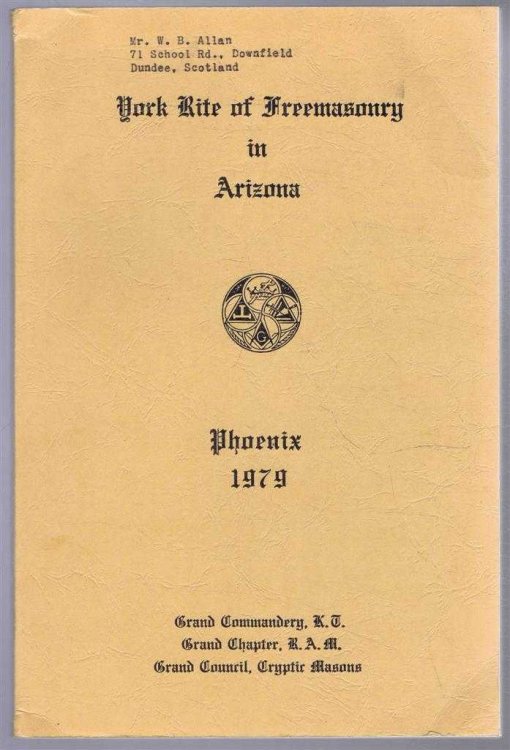 York Rite of Freemasonry in Arizona, Phoenix 1979