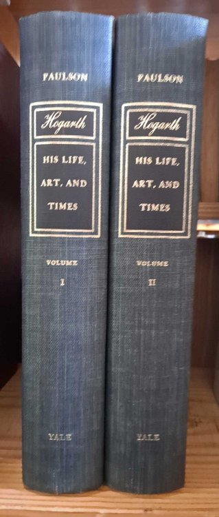 Hogarth: His Life, Art, and Times. Two volumes