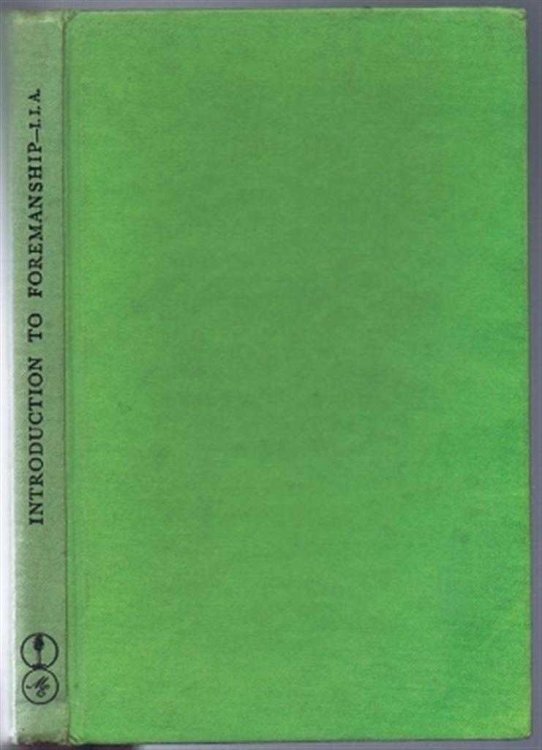 Introduction to Foremanship
