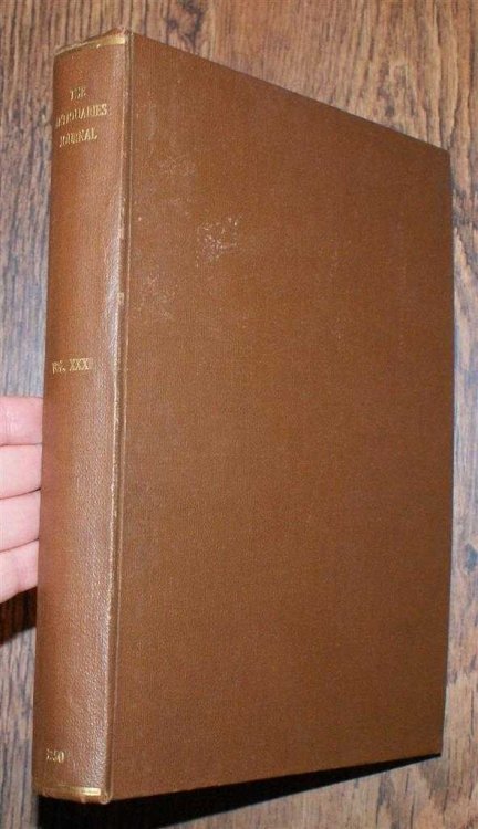 The Antiquaries Journal, Being the Journal of The Society of Antiquaries of London, Volume XXX, 1950, Numbers 1, 2, 3 and 4. January, April, July and October 1950