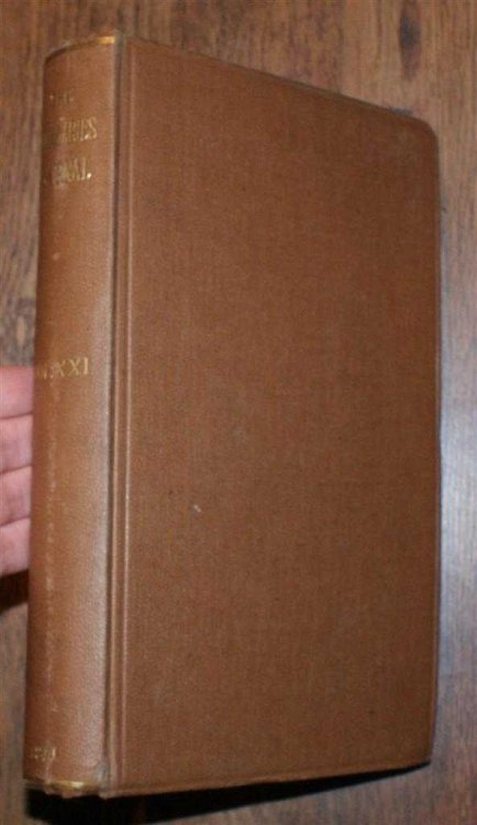 The Antiquaries Journal, Being the Journal of The Society of Antiquaries of London, Volume XXI, 1941, Numbers 1, 2, 3 and 4. January, April, July and October 1941