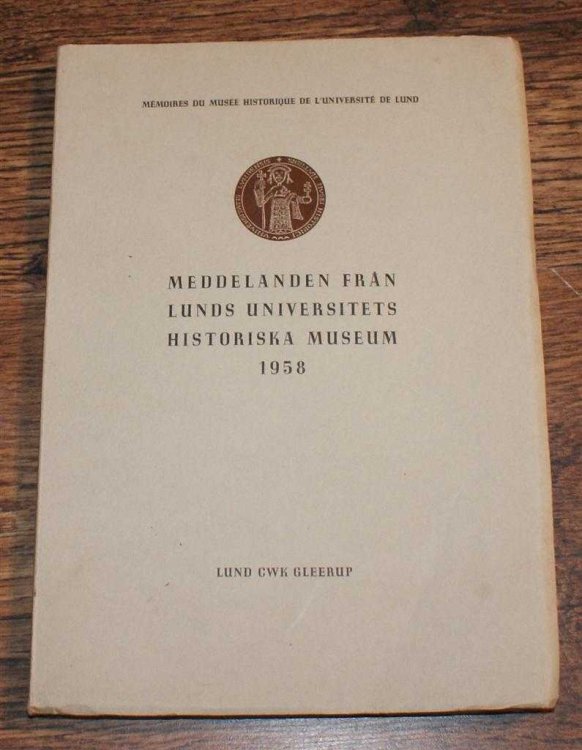 Image for Meddelanden fran Lunds universitets historiska museum 1958 (Papers of the Archaeological Institute, University of Lund). Meddelanden fran Lunds universitets historiska museum 1958 (Papers of the Archaeological Institute, University of Lund).