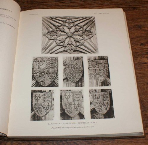 Archaeologia or Miscellaneous Tracts relating to Antiquity, Published by the Society of Antiquaries of London, Vol. LXXI (71), 1920-21. Second Series volume 21