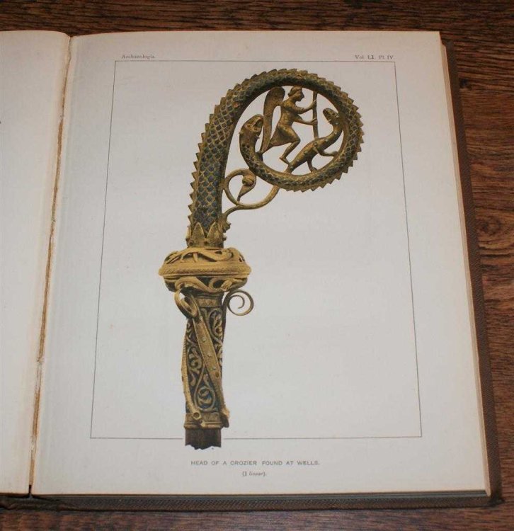 Archaeologia or Miscellaneous Tracts relating to Antiquity, Published by the Society of Antiquaries of London, Vol. LI (51). Parts 1 and 2, 1888. Second Series volume 1