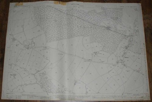 1:2,500 Ordnance Survey Map, Yorkshire (West Riding) Sheet CCLXI.4. Edition of 1932, Re-surveyed 1891-92, Revised 1930, Re-Levelled 1931, Midgley and Area to West, Prince of Wales Colliery