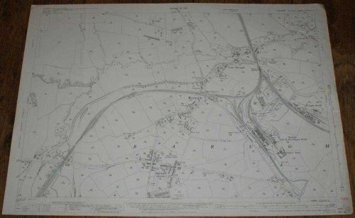 1:2,500 Ordnance Survey Map, Yorkshire (West Riding) Sheet CCLXXIV.2. Edition of 1931, Re-Surveyed 1891, Revised 1929, Re-Levelled 1930, 100/31, Barugh with Low Barugh and Barugh Green