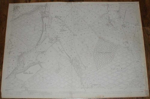 1:2,500 Ordnance Survey Map, Yorkshire (West Riding) Sheet CCLXXII.10. Second Edition 1905, Re-Surveyed 1887, Revised 1904, 50/38, Holme (part) & Area to S/E inc. Ramsden