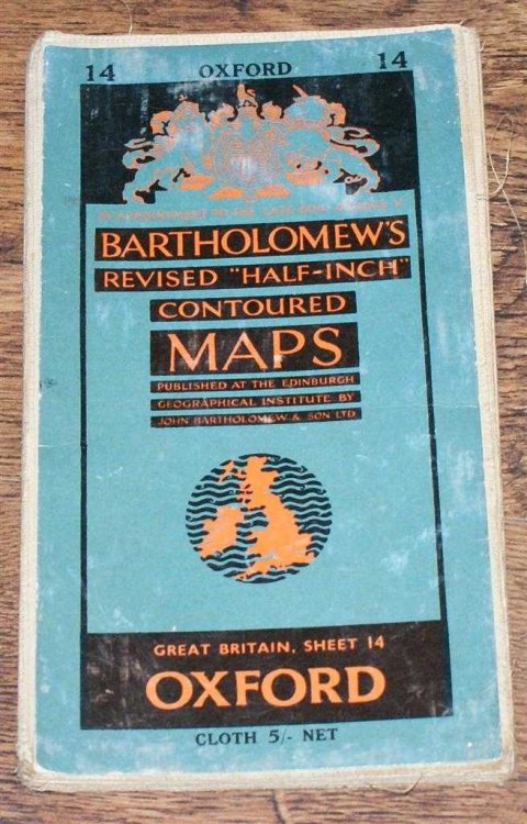 Image for Oxford - Bartholomew's Revised Oxford - Bartholomew's Revised