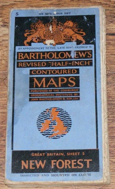 Image for New Forest - Bartholomew's Revised New Forest - Bartholomew's Revised