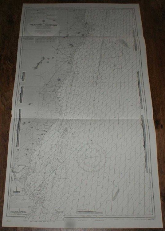 Nautical Chart No. L(D3)1787 Ireland - East Coast, Wexford to Wicklow