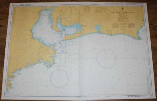 Nautical Chart No. 952 Japan, Honshu - South Coast, Miki Saki to Omae Saki Including Ise Wan