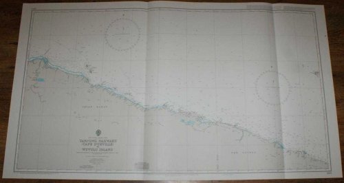 Nautical Chart No. 3250 New Guinea - North Coast, Tanjong Narwaku (Cape D'Urville) to Wuvulu Island