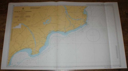 Nautical Chart No. 2062 India - East Coast, False Divi Pt. to Kakinada