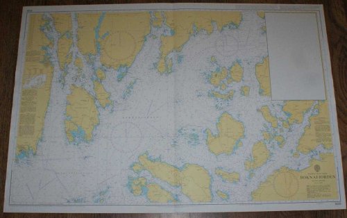 Nautical Chart No. 3025 Norway - West Coast, Boknafjorden
