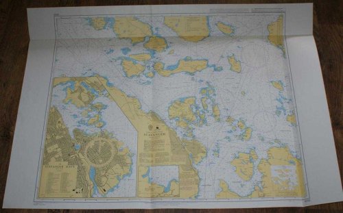 Nautical Chart No. 3002 Norway - West Coast, Stavanger
