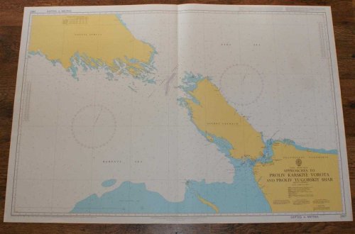 Nautical Chart No. 2967 Russia - Arctic Ocean, Approaches to Proliv Karskiye Vorota and Proliv Yugorskiy Shar