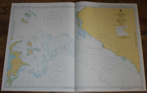 Nautical Chart No. 1708 South Pacific Ocean - Solomon Islands, Bougainville Strait