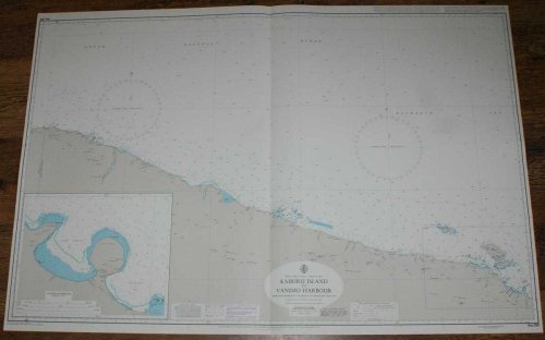 Nautical Chart No. AUS 389 Papua New Guinea - North Coast, Kairiru Island to Vanimo Harbour