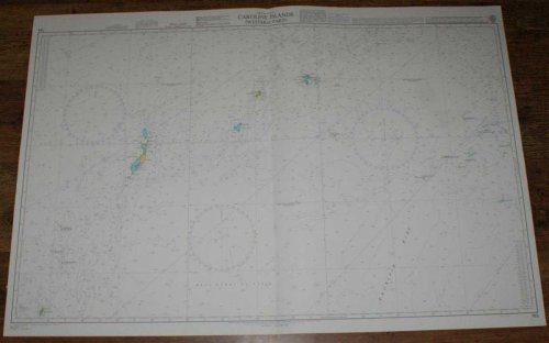 Nautical Chart No. 763 North Pacific Ocean, Caroline Islands - Western Part