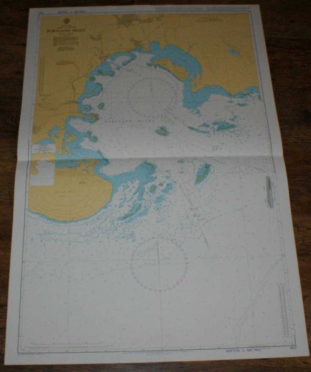 Nautical Chart No. 457 West Indies, Jamaica - South Coast, Portland Bight