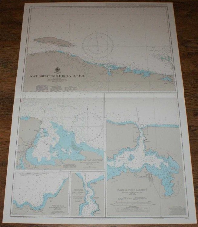 Nautical Chart No. 465 West Indies - Haiti, Fort Liberte to Ile de la Tortue