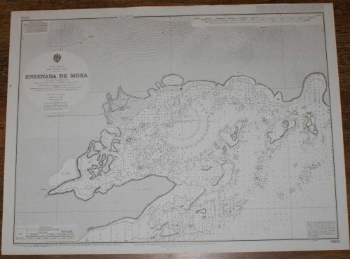 Nautical Chart No. 3450 West Indies, Cuba - South Coast, Ensenada de Mora