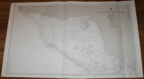 Nautical Chart No. 3800 West Indies, Cuba - South Coast, Cayo Anclitas to Puerto Casilda