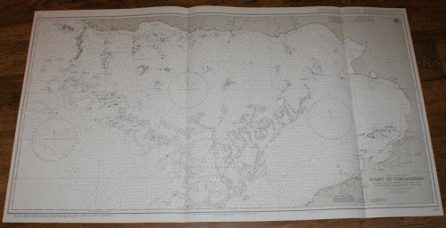 Nautical Chart No. 3802 Cuba - South Coast, Golfo de Guacanayabo, Punta Gua to Santa Cruz del Sur