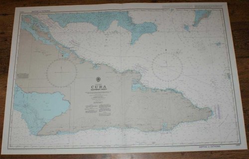 Nautical Chart No. 3865 West Indies - Cuba, Eastern Sheet