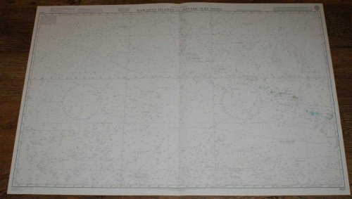 Nautical Chart No. 4521 North Pacific Ocean, Hawaiian Islands to Minami-Tori Shima