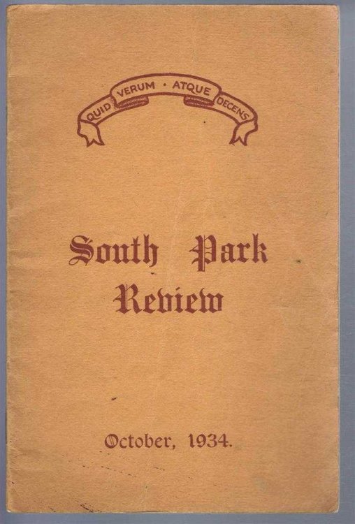 South Park Review October 1934 (Lincoln)