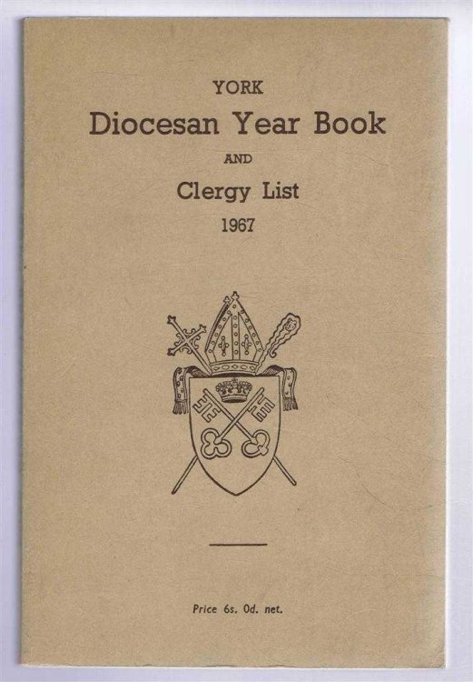 Diocese of York Year Book and Clergy List 1967 (Diocesan Year Book)