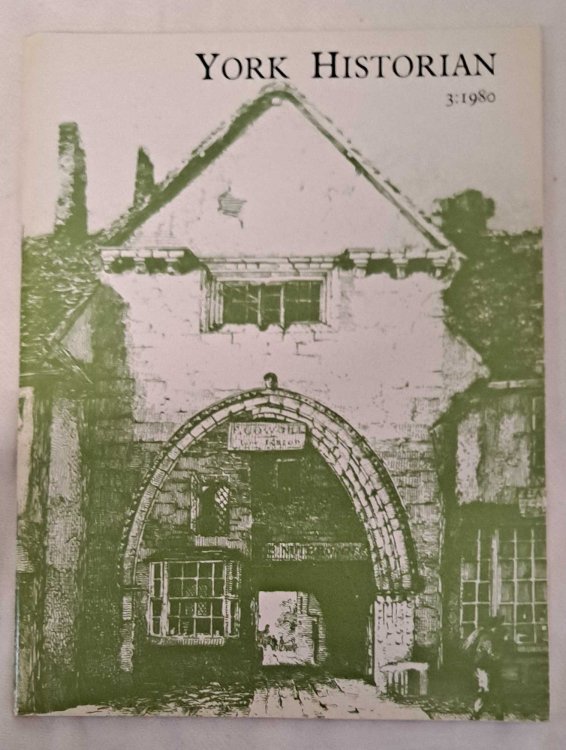 York Historian Volume 3 1980