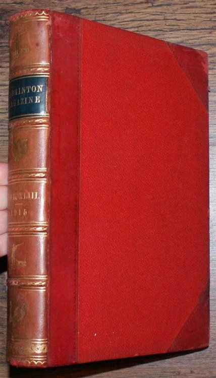 The Badminton Magazine of Sports and Pastimes. Volume XLIII. September-December 1915